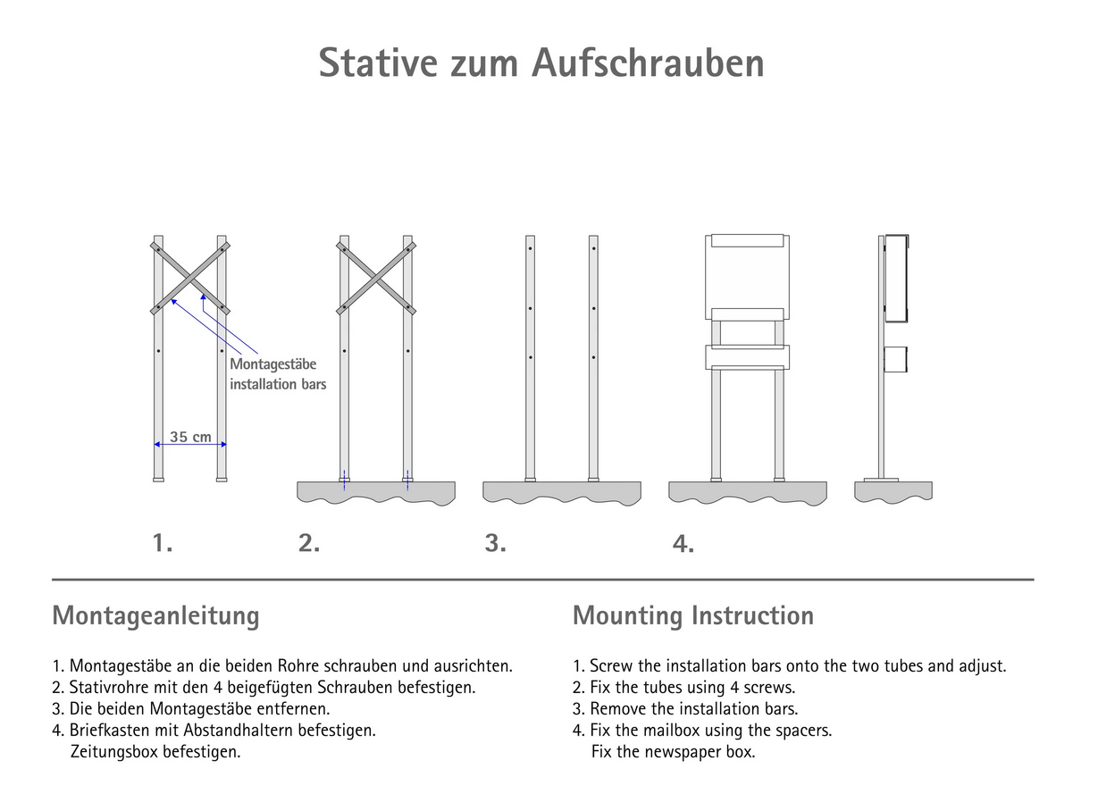 Briefkastenständer Keilbach
